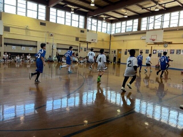 Soccer game at PS 139Q